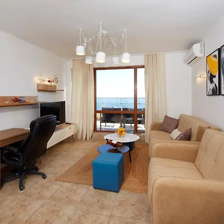 Infinity Terrace Sea View Apartment Nessebar 1Br Apartamento